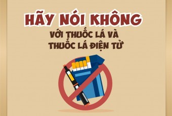 MỘT SỐ THÔNG TIN Về tác hại của việc sử dụng “thuốc lá điện tử”, “thuốc lá nung nóng”.