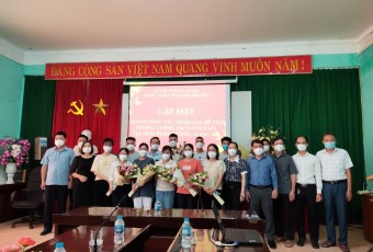 TTYT Việt Yên gặp mặt đoàn công tác tham gia hỗ trợ phòng chống dịch Covid-19 tại tỉnh Bình Dương, Long An
