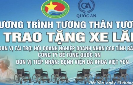 TRAO TẶNG XE LĂN VÀ ẤM ÁP NHỮNG BÁT CHÁO NGHĨA TÌNH TẠI BỆNH VIỆN ĐA KHOA VIỆT YÊN NGÀY 13/04/2026