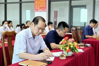 TTYT Việt Yên sơ kết công tác Đảng 6 tháng đầu năm 2024