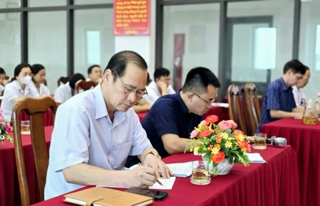 TTYT Việt Yên sơ kết công tác Đảng 6 tháng đầu năm 2024