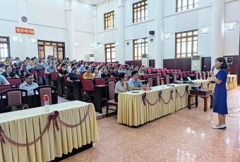 Tập huấn nâng cao năng lực cho cán bộ dân số ở cơ sở tại Việt Yên