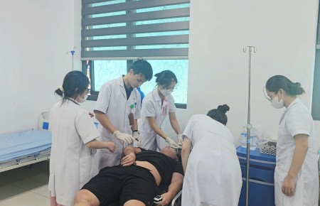 Kịp thời cấp cứu thành công ca sốc phản vệ do dị ứng sữa tại Trung tâm Y tế Việt Yên