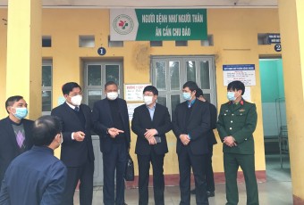 Chủ tịch UBND tỉnh kiểm tra công tác phòng, chống dịch tại huyện Việt Yên