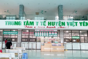 Ngày đầu tiên vận hành và sử dụng tòa nhà 07 tầng của Trung tâm Y tế huyện Việt Yên