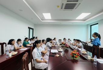 30 điều dưỡng thuộc TTYT huyện Việt Yên được tham gia khóa đào tạo năng lực thực hành chăm sóc điều dưỡng
