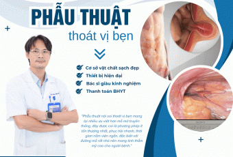 TTYT Việt Yên - một trong những đơn vị y tế tuyến huyện tiên phong triển khai phẫu thuật nội soi thoát vị bẹn
