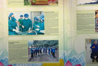 Trung tâm Y tế Việt Yên vinh dự là một trong 135 điển hình tiêu biểu toàn quốc được vinh danh tại Bảo tàng Hồ Chí Minh