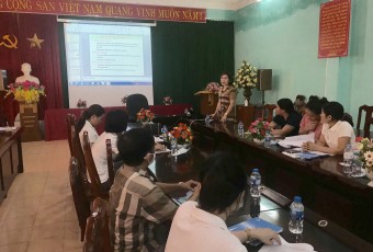 Trung tâm Y tế Việt Yên phối hợp với Trung tâm Kiểm soát bệnh tật tỉnh Bắc Giang tổ chức lớp tập huấn quản lý ca bệnh, chẩn đoán và điều trị bệnh sốt rét năm 2022