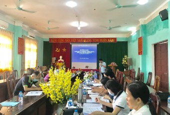 Trung tâm Y tế Việt Yên phối hợp với Trung tâm Kiểm soát bệnh tật tỉnh Bắc Giang tổ chức lớp tập huấn phòng chống sốt xuất huyết năm 2022