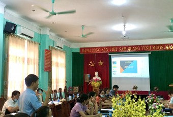 Trung tâm Y tế Việt Yên phối hợp với Trung tâm Kiểm soát bệnh tật tỉnh Bắc Giang tổ chức lớp tập huấn nâng cao chất lượng an toàn tiêm chủng trên địa bàn huyện Việt Yên năm 2022