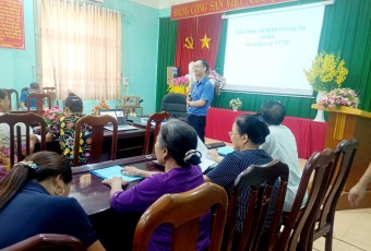 Hơn 100 nhân viên y tế thôn của huyện Việt Yên tập huấn nâng cao năng lực phòng chống bệnh không lây nhiễm