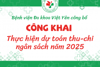 Công khai thực hiện dự toán thu - chi ngân sách năm 2025