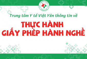 Danh sách đang thực hành tại TTYT Việt Yên (8/2025)