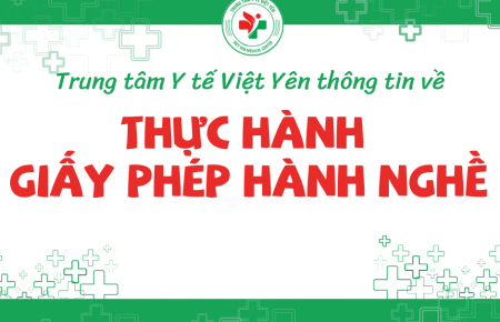 Danh sách đang thực hành tại TTYT Việt Yên (8/2025)