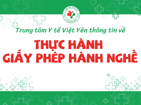 Danh sách đang thực hành tại TTYT Việt Yên (8/2025)