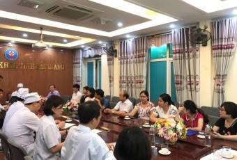 Đoàn công tác của Trung tâm Y tế Việt Yên đi thăm quan, học tập kinh nghiệm
