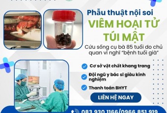 Phẫu thuật thành công cứu sống cụ bà 85 tuổi bị viêm hoại tử túi mật tại Trung tâm Y tế thị xã Việt Yên
