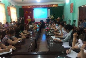 Trung tâm Y tế Việt Yên tổ chức tập huấn triển khai tiêm vắc xin phòng Covid 19