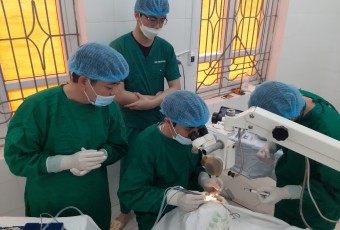 TTYT Việt Yên triển khai phẫu thuật thay thuỷ tinh thể
