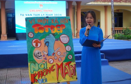 Tuyên truyền chăm sóc sức khỏe sinh sản vị thành niên, thanh niên tại trường THPT Việt Yên 1