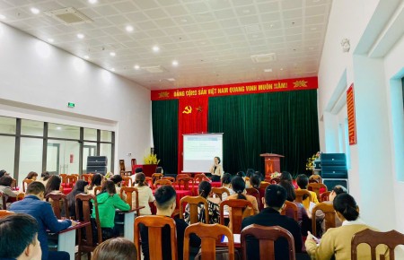 TẬP HUẤN TRIỂN KHAI MỘT SỐ NỘI DUNG MỚI TRONG CHƯƠNG TRÌNH TIÊM CHỦNG MỞ RỘNG NĂM 2024