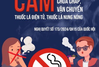 Chính thức cấm kinh doanh, vận chuyển, sử dụng các loại thuốc lá mới