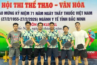 BỆNH VIỆN ĐA KHOA VIỆT YÊN ĐẠT THÀNH TÍCH CAO TẠI HỘI THI THỂ THAO – VĂN HÓA NGÀNH Y TẾ BẮC NINH