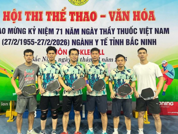 BỆNH VIỆN ĐA KHOA VIỆT YÊN ĐẠT THÀNH TÍCH CAO TẠI HỘI THI THỂ THAO – VĂN HÓA NGÀNH Y TẾ BẮC NINH