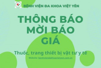 YÊU CẦU BÁO GIÁ ( 16/03/2026)