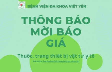 YÊU CẦU BÁO GIÁ ( 16/03/2026)